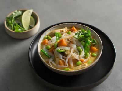 Spicy curry noodle soup