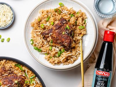 One Pan Chinese Chicken and Rice