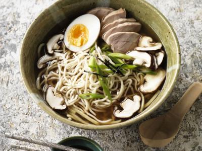Quick Ramen Style Noodle Soup