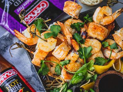 Hot Chilli Seafood Skewers