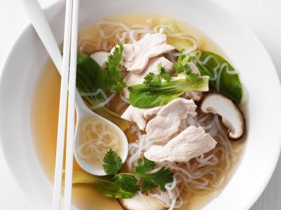 Japanese Chicken and Mushroom Soup