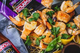 Hot Chilli Seafood Skewers