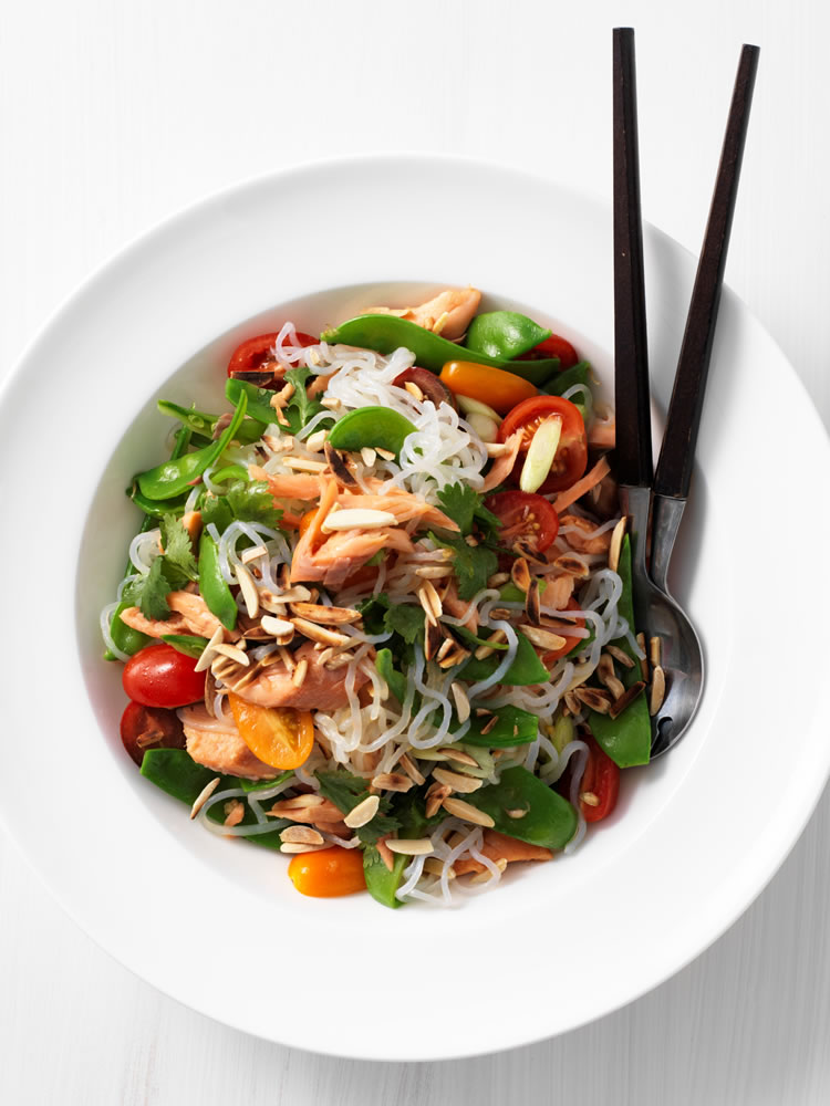 Smoked Trout and Snow Pea Noodle Salad Chang's Authentic Asian Cooking