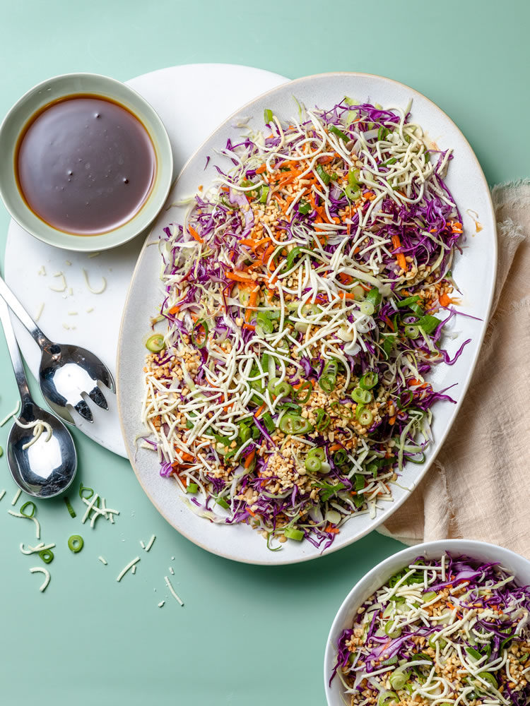 Asian Slaw with Peanuts and Crispy Noodles Chang's Authentic Asian