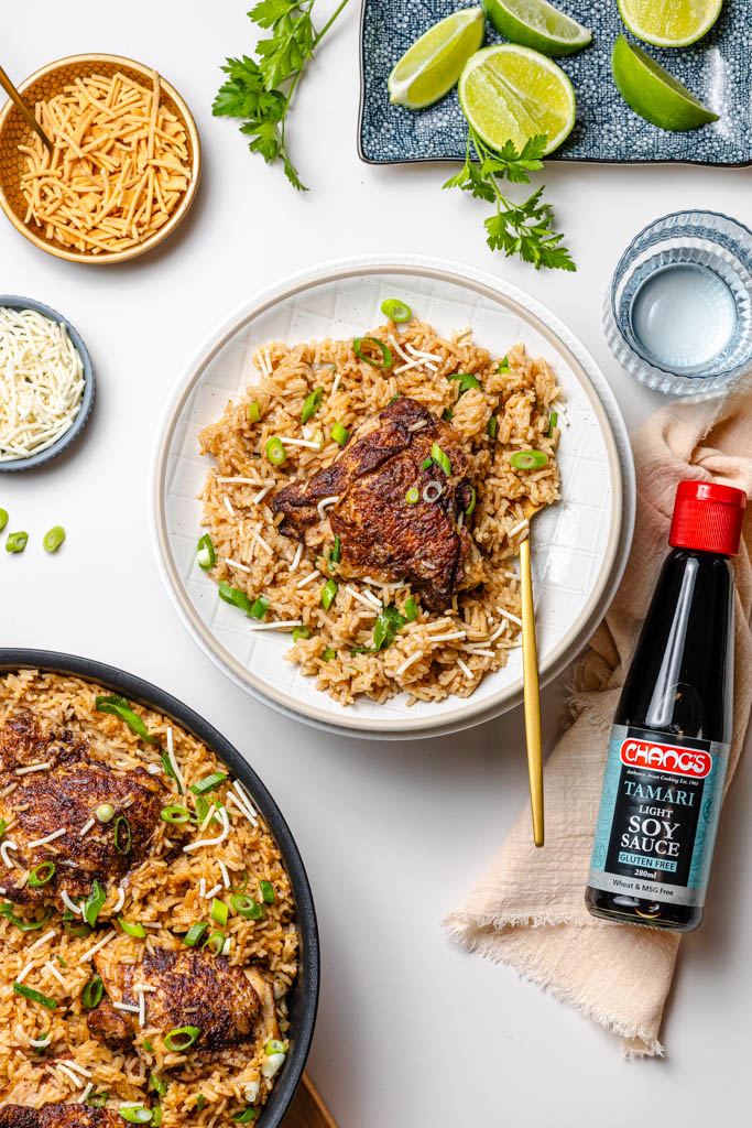 One Pan Chinese Chicken and Rice Chang's Authentic Asian Cooking