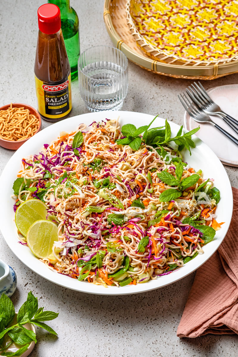 Quick Cabbage Noodle Salad Chang's Authentic Asian Cooking