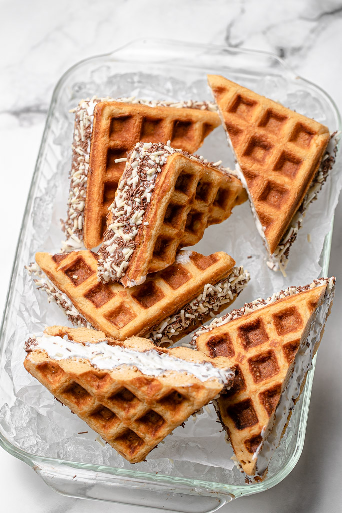 Ice Cream Waffles Chang's Authentic Asian Cooking Est 1968