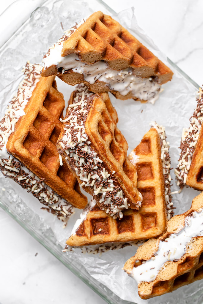 Ice Cream Waffles Chang's Authentic Asian Cooking Est 1968