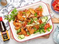 Sticky Chinese Chicken Wings
