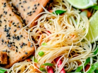 Vermicelli Salad with Kentucky Coated Tofu