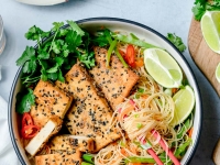 Vermicelli Salad with Kentucky Coated Tofu