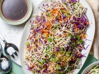 Asian Slaw with Peanuts and Crispy Noodles